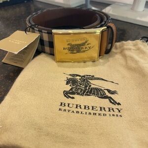 Burberry Belt( NWT) & Bag